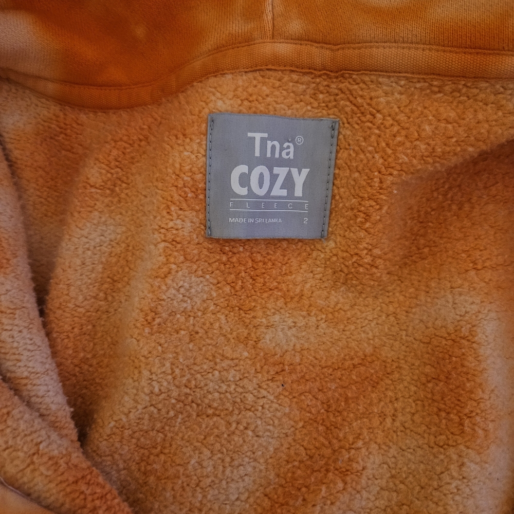 Aritzia TNA Orange Tie-Dye Hoodie. Could Be Unisex. Size L. - Picture 4 of 6